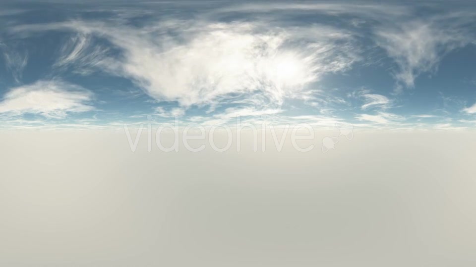 VR 360 Degree Panorama of Sky And Clouds Videohive 19560465 Motion Graphics Image 4