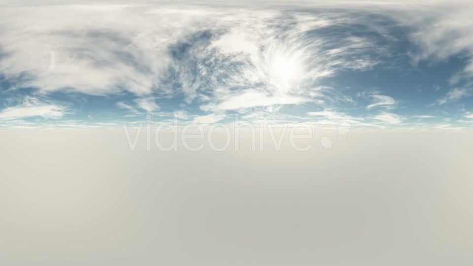 VR 360 Degree Panorama of Sky And Clouds Videohive 19560465 Motion Graphics Image 7