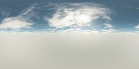 VR 360 Degree Panorama of Sky And Clouds - Videohive Download 19560465