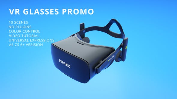 VR Glasses Promo - Videohive Download 23320861