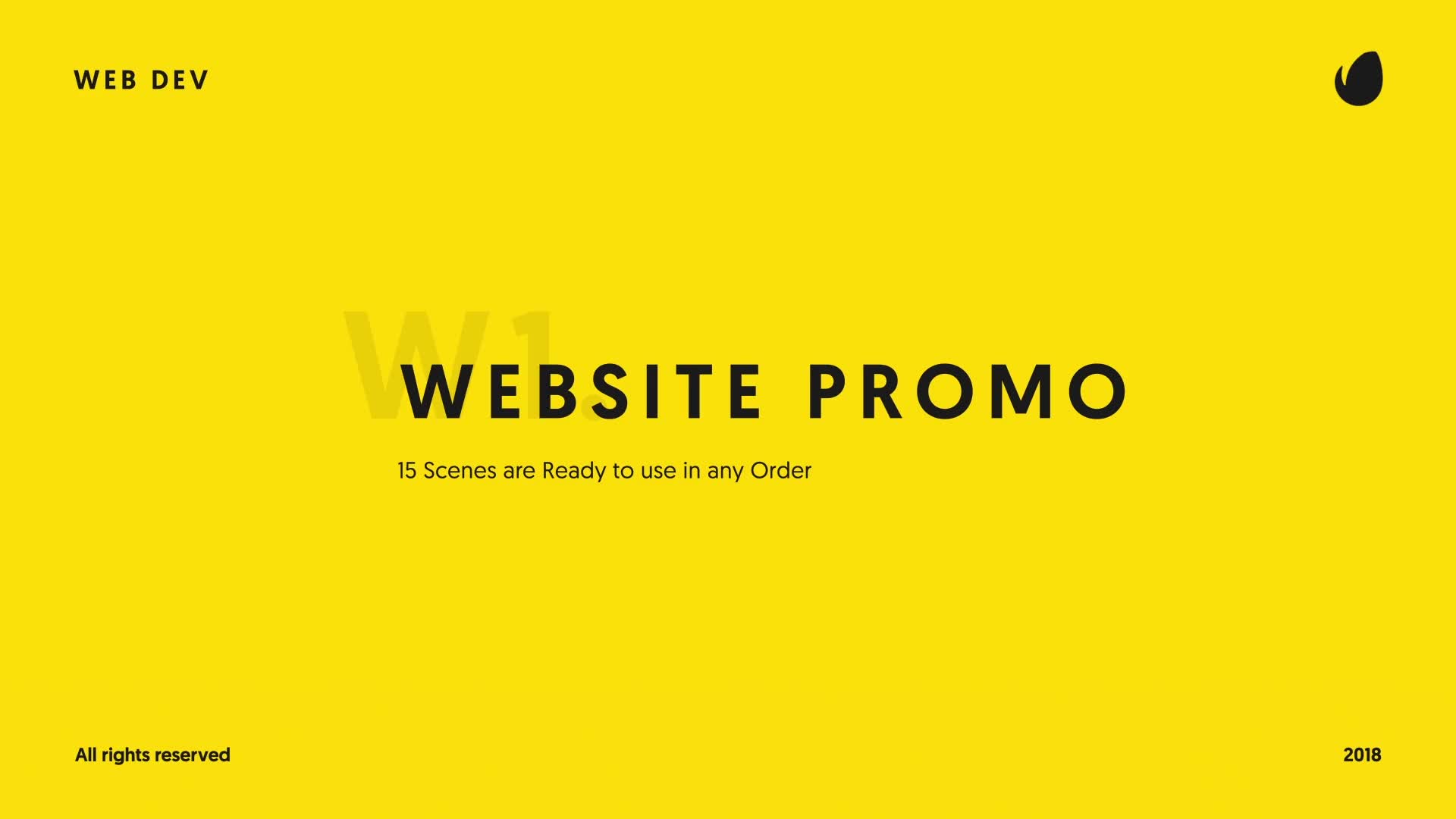 W1 Website Promo - Download Videohive 23381284