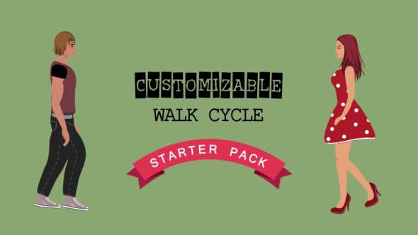 Walk Cycle Starter Pack - Download Videohive 9638426