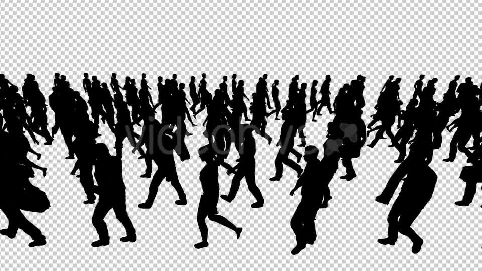 Walking Creative Silhouettes - Download Videohive 20561087