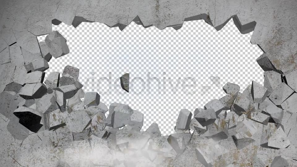 Wall Destruction Videohive 8263562 Motion Graphics Image 5