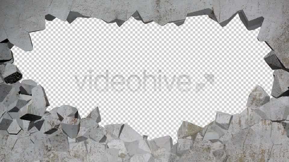 Wall Destruction Videohive 8263562 Motion Graphics Image 8