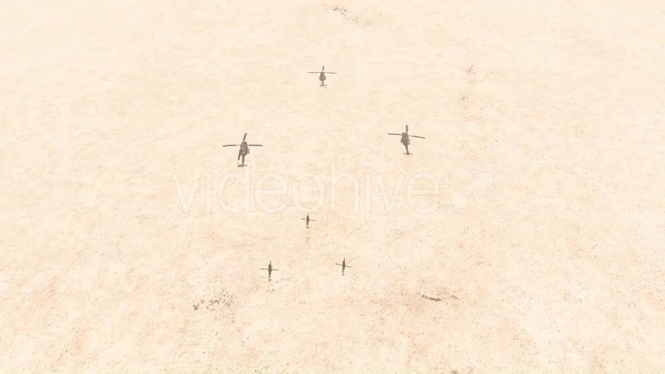 War Helicopters Desert - Download Videohive 19206271