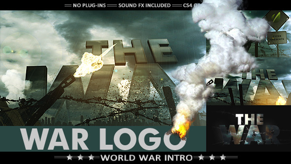 War Logo Opener Realistic Military Intro - Download Videohive 7725040