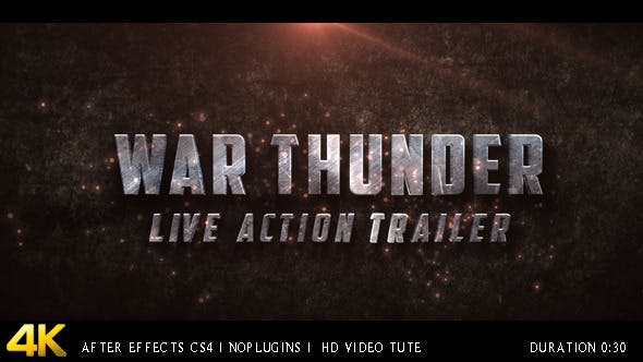 War Thunder Live Action Trailer - 12433915 Videohive Download