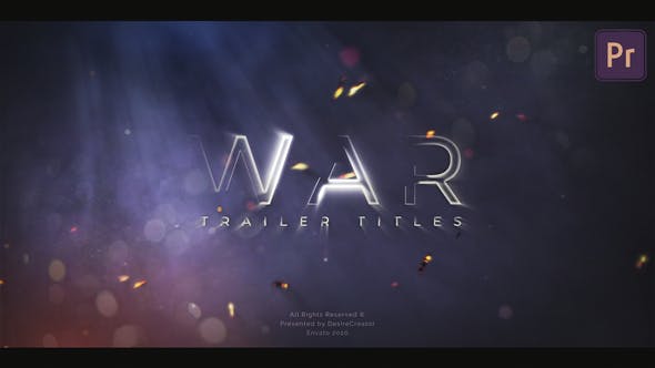 War Trailer - 28078141 Videohive Download