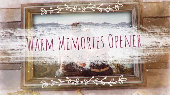 Warm Memories Photo Opener - Videohive 31974609 Download