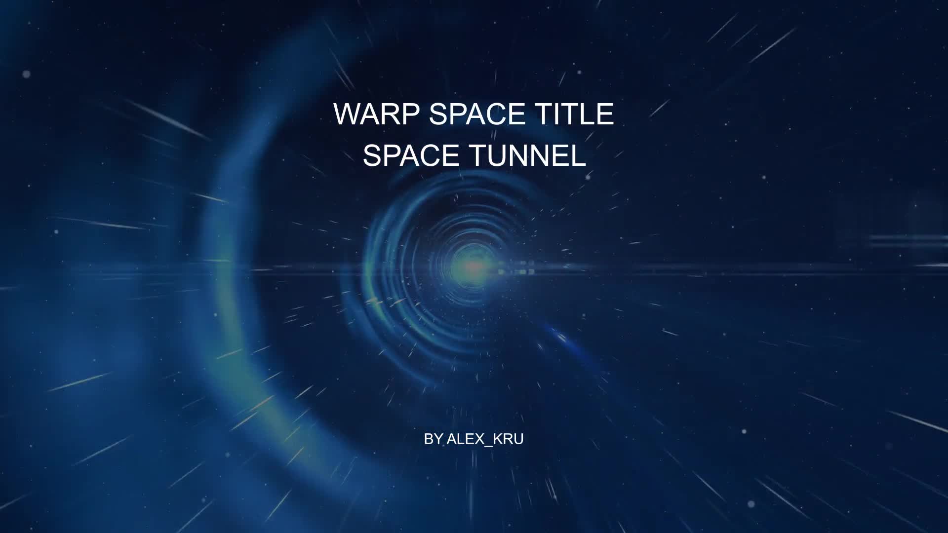 Warp Space Title Videohive 20287205 After Effects Image 1