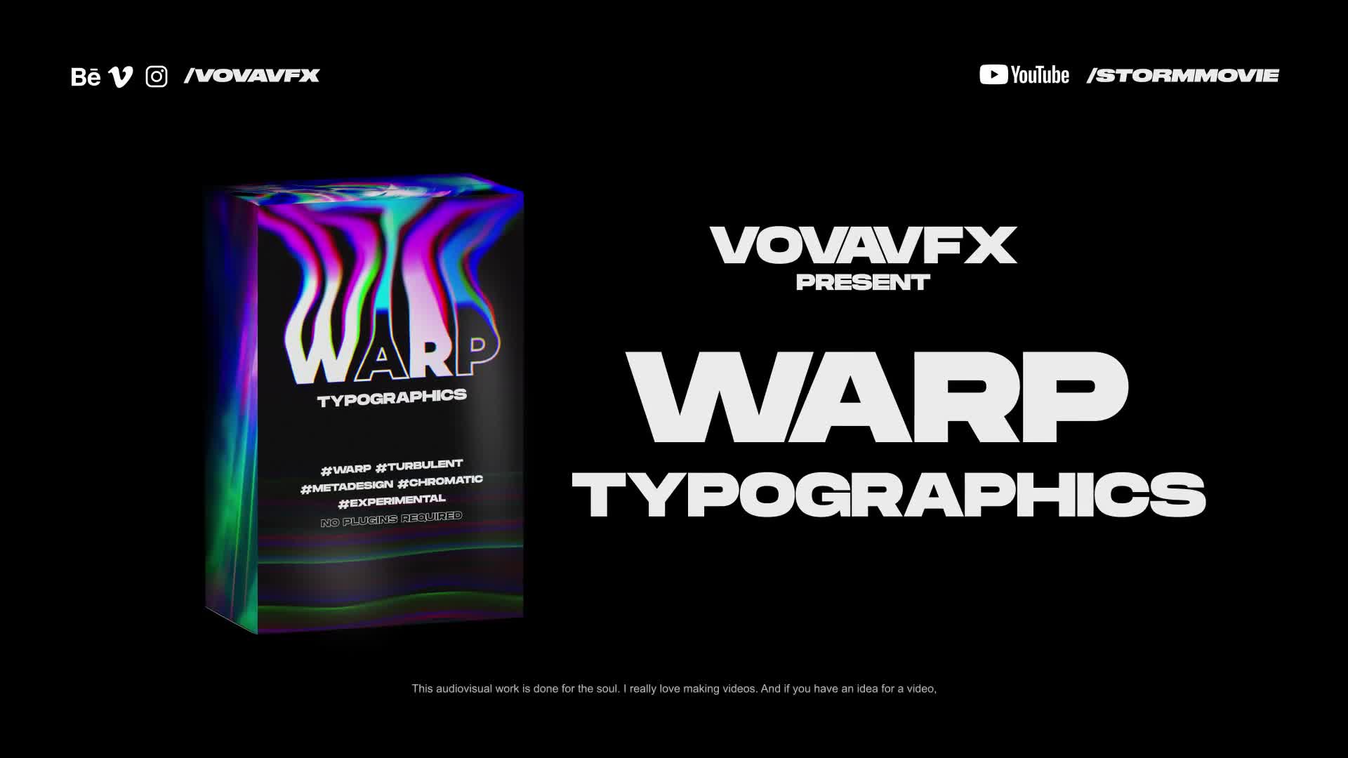 Warp Typographics Videohive 24512046 After Effects Image 1