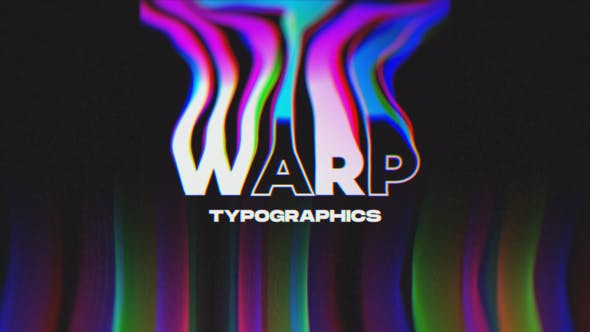 Warp Typographics - 24512046 Download Videohive