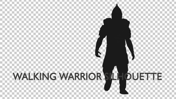 Warrior Silhouette Walk - Download Videohive 19253699