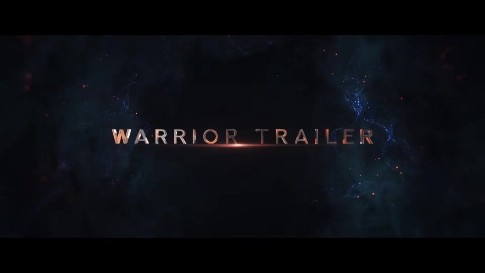 Warrior Trailer Titles - Download Videohive 21359019