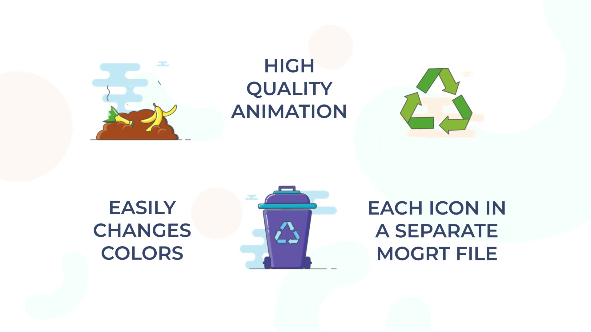 Waste management Animation Icons (MOGRT) Videohive 37236331 Premiere Pro Image 5