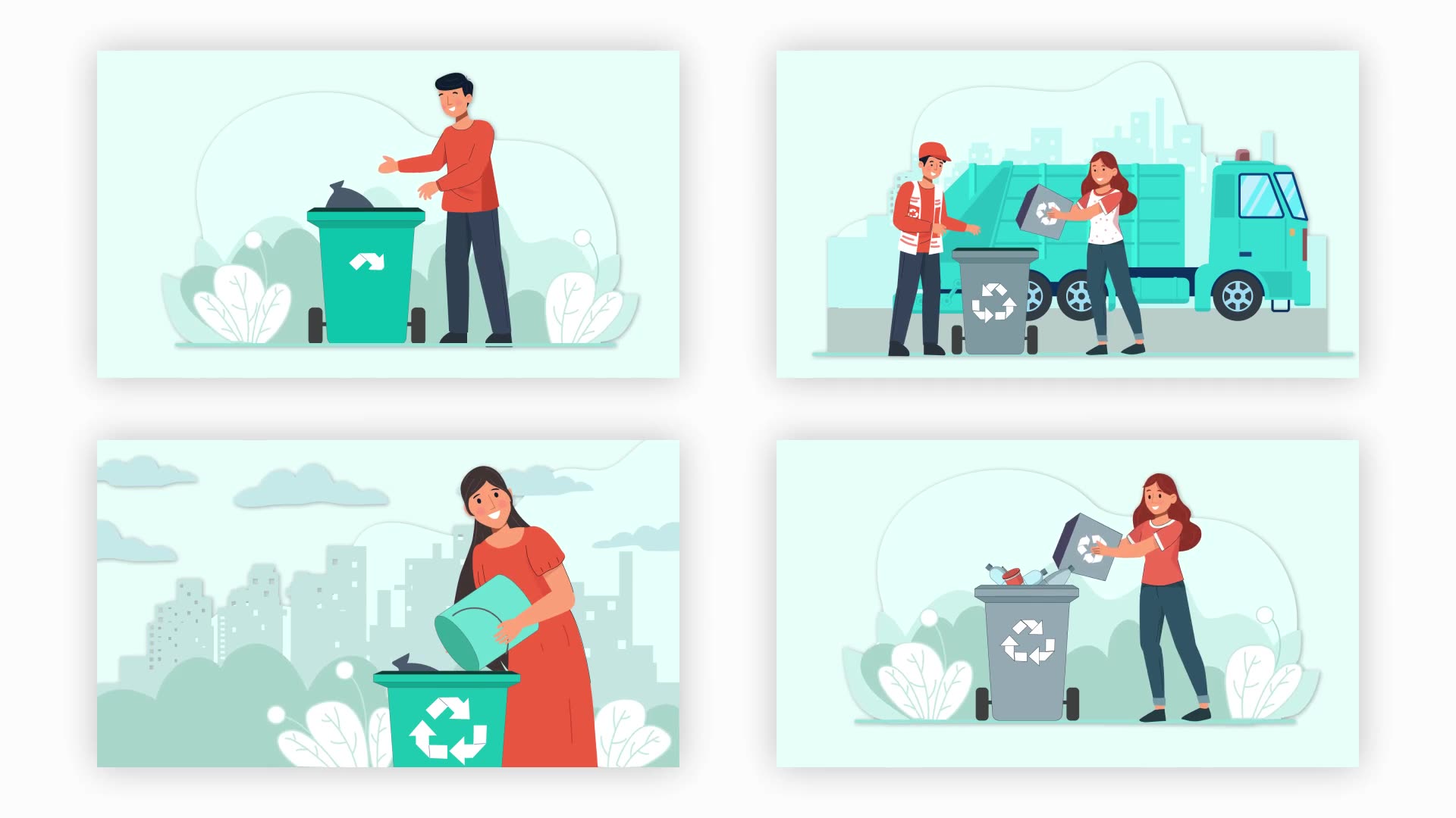 Waste Management Explainer And Animation Scene Pack Videohive 36858094 After Effects Image 10