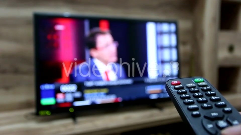 Watching TV  Videohive 9195497 Stock Footage Image 4