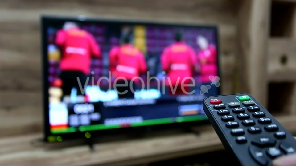 Watching TV  Videohive 9195497 Stock Footage Image 5