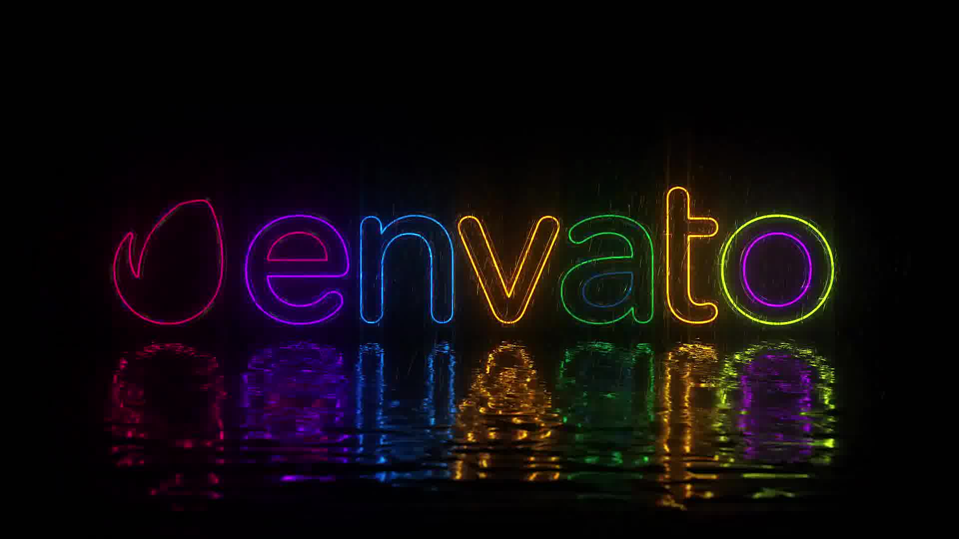 Water and Neon Logo Videohive 29819067 After Effects Image 12