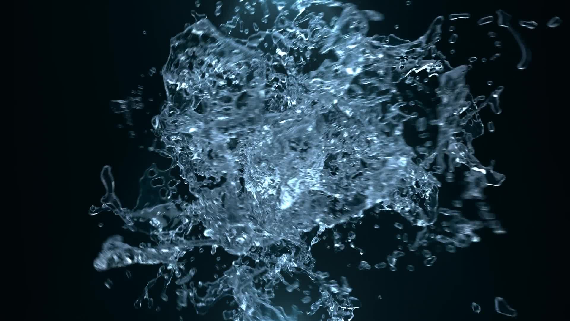 Water Blast Logo Intro 4 28915697 Videohive Direct Download After Effects