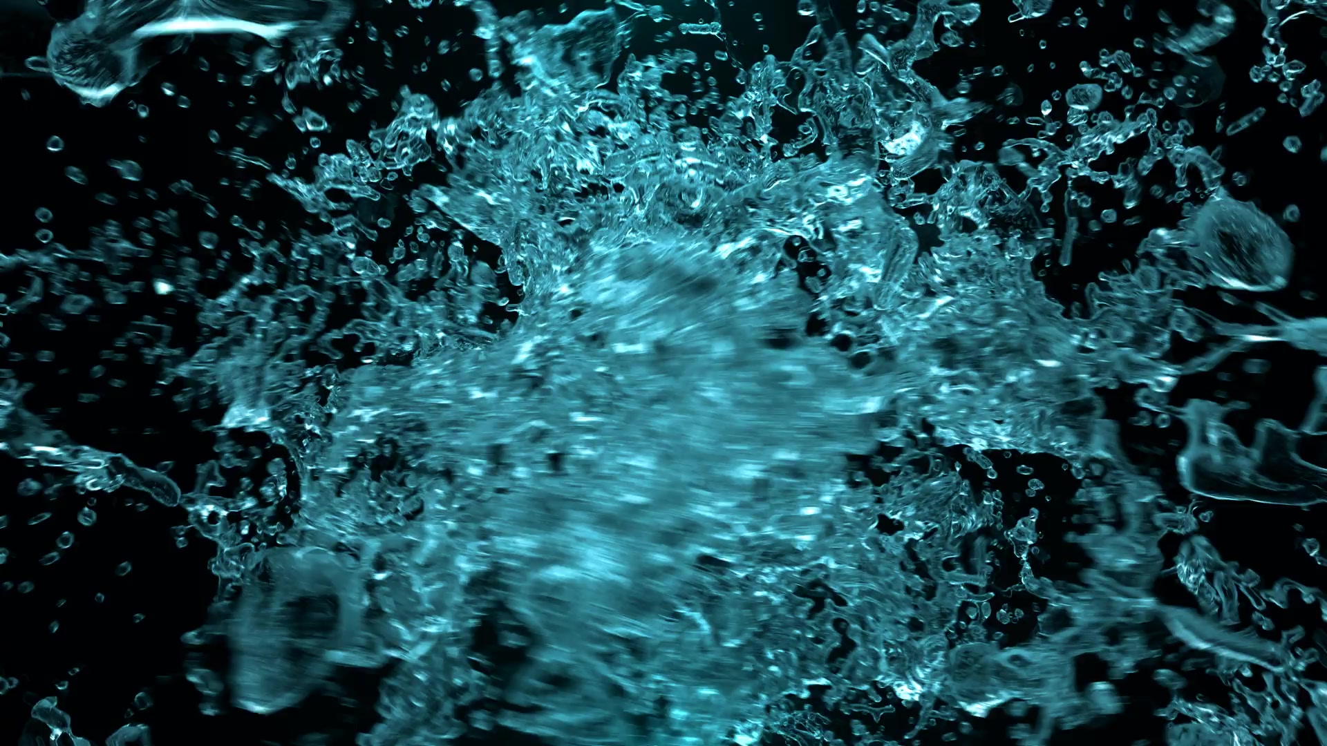 Water Blast Logo Intro 4 Videohive 28915697 After Effects Image 7