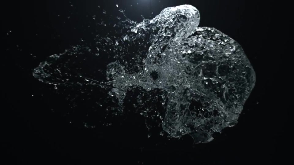 Water Blast Logo Intro - Download Videohive 17308596