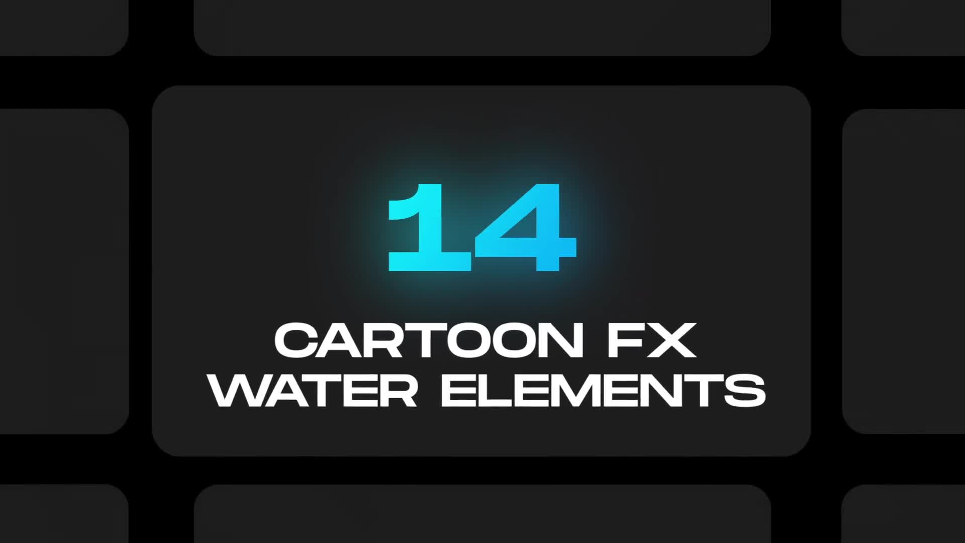 Water Cartoon FX for Premiere Pro Videohive 36268534 Premiere Pro Image 2