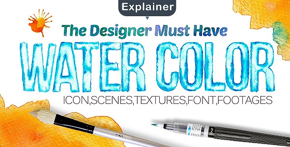 Water Color Pack - Download Videohive 14499982