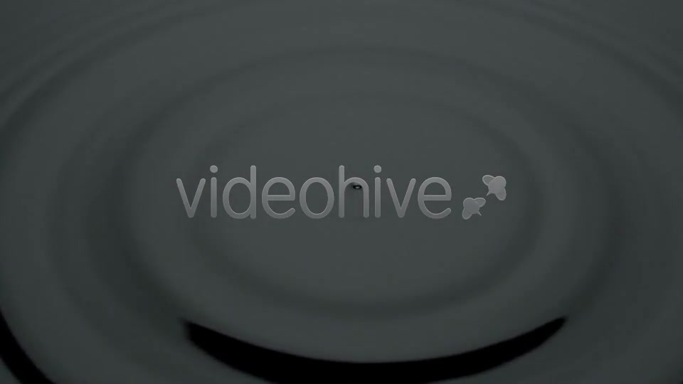 Water Drop Black  Videohive 4183810 Stock Footage Image 4