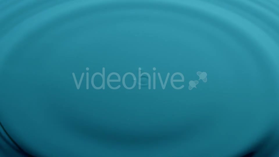 Water Drop Blue Water  Videohive 13572394 Stock Footage Image 4