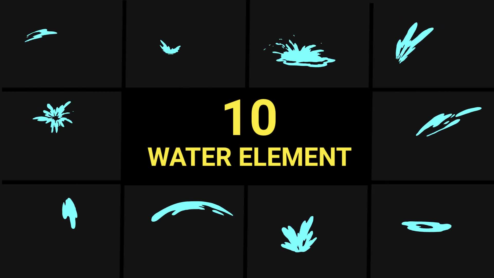 Water Element Pack Videohive 35997037 After Effects Image 1