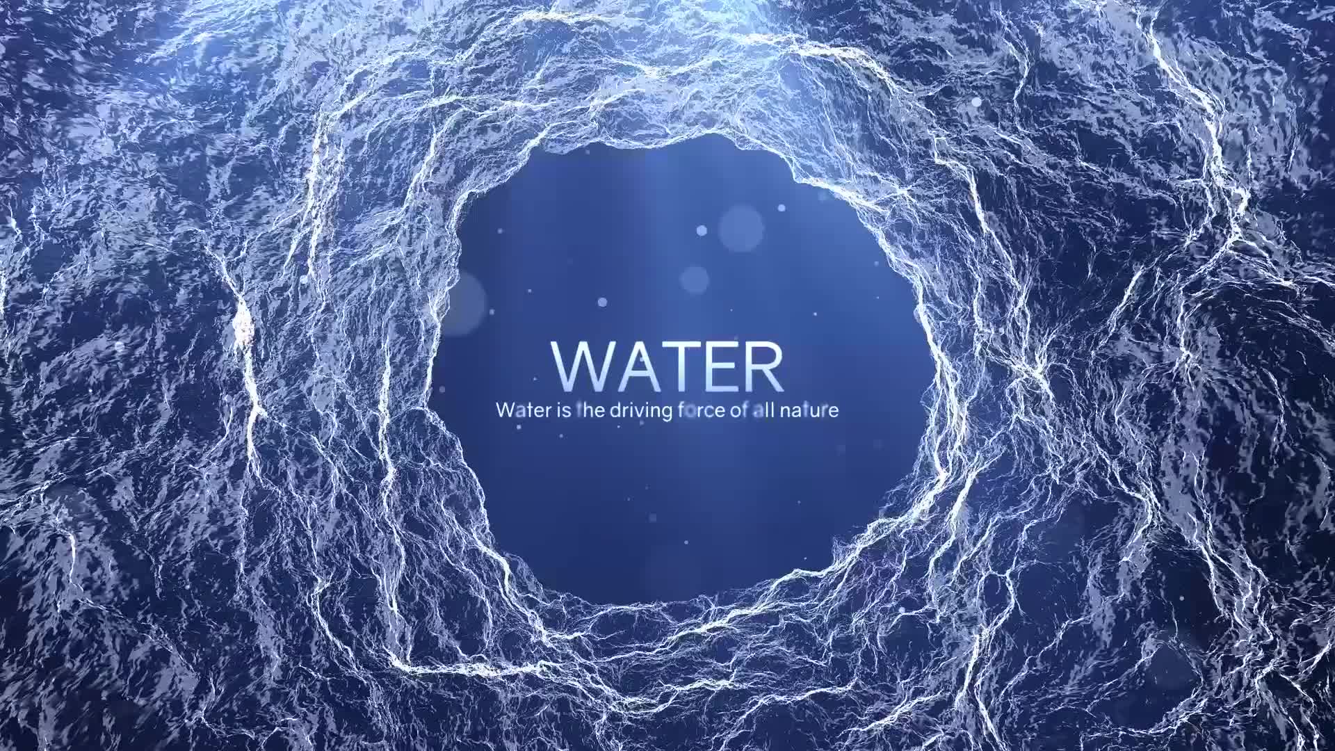Water Inspirational Titles DaVinci Resolve Videohive 33108613 DaVinci Resolve Image 1