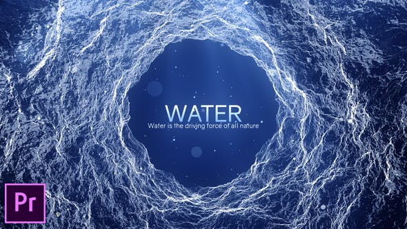 Water Inspirational Titles Premiere Pro - Videohive 24601830 Download