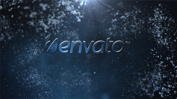 Water logo intro - Download Videohive 3139991