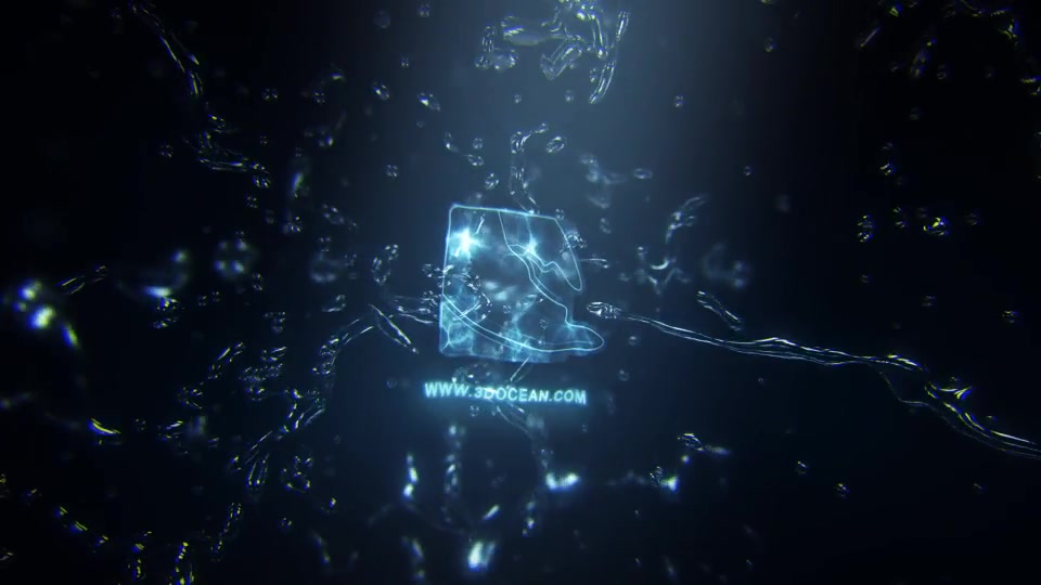 Water Splash Logo - Download Videohive 14584182