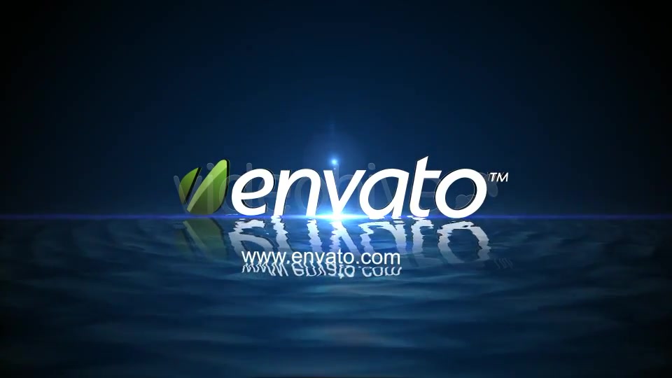 Water Splash Logo Intro - Download Videohive 4096823