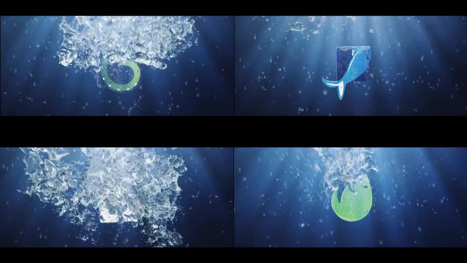 Water Splash Logo Pack Videohive 28023825 After Effects Image 1