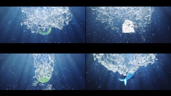 Water Splash Logo Pack - Videohive 28023825 Download