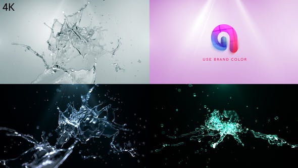 Water Splash Logo Reveal 2 - Videohive Download 25518227