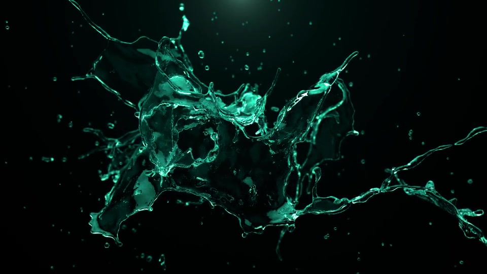Water Splash Logo Reveal Videohive 24743540 After Effects Image 7