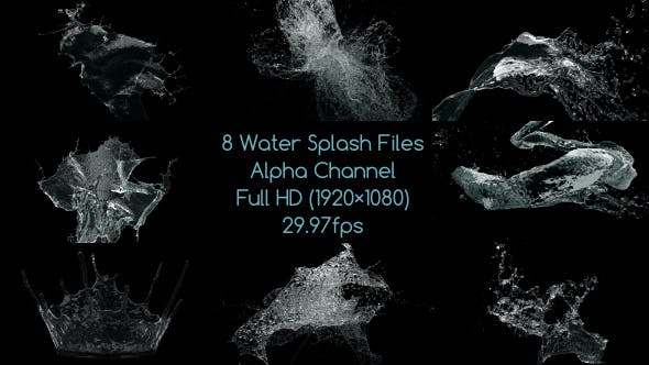 Water Splash Pack 3 - Download Videohive 18944958