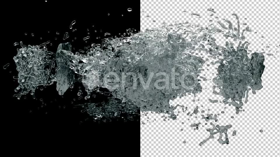 Water Splash Pack 5 Videohive 22266463 Motion Graphics Image 1