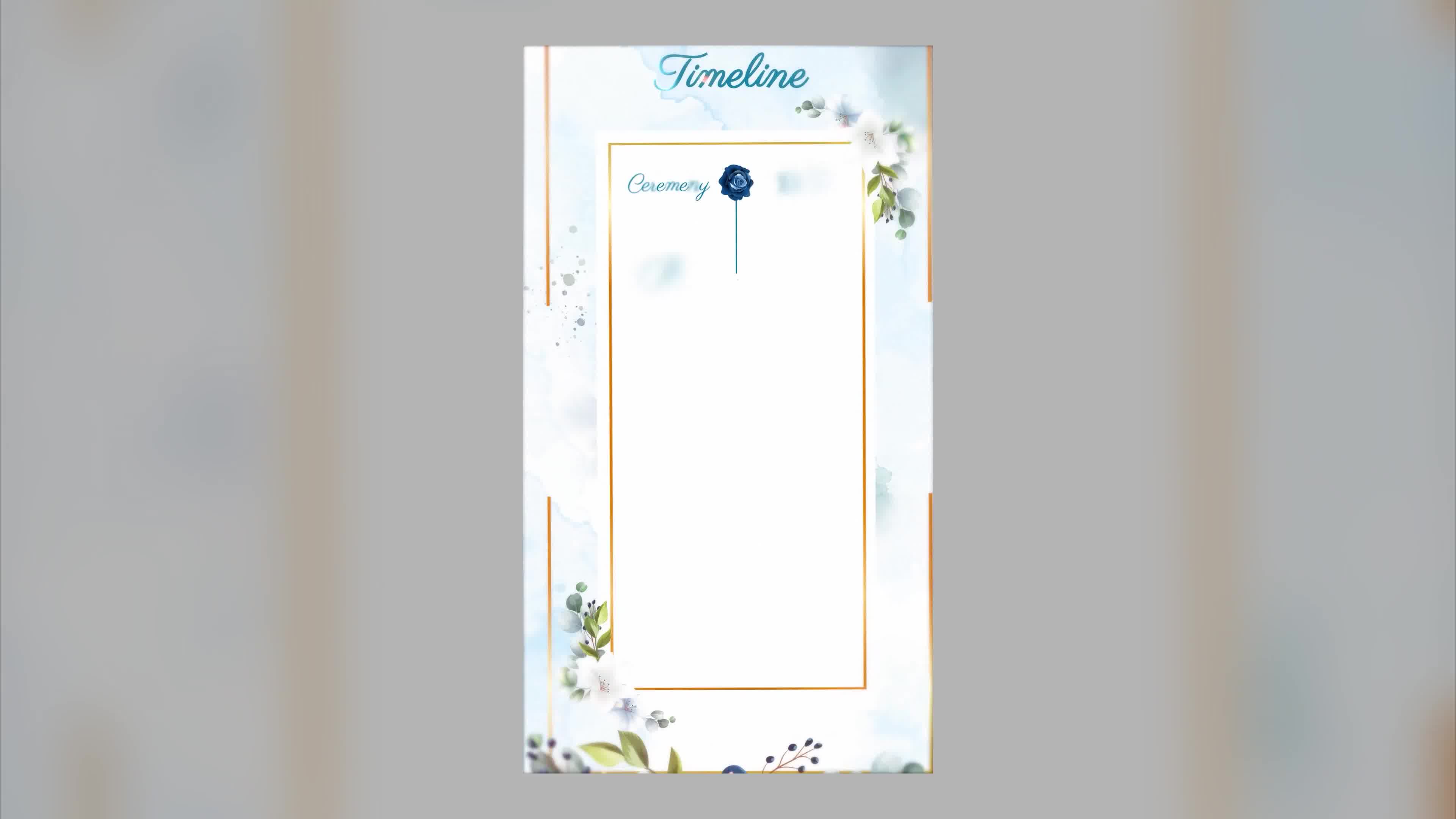 Watercolor and Floral Wedding Invitation Videohive 36778280 After Effects Image 10