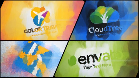 Watercolor and Paint Logo - Download 22495513 Videohive