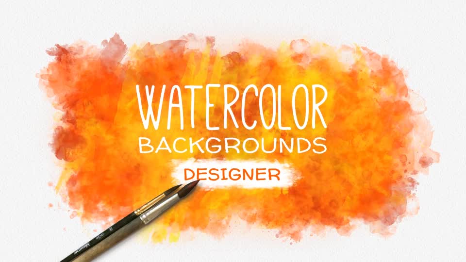 Watercolor Background Designer Videohive 22850115 After Effects Image 1