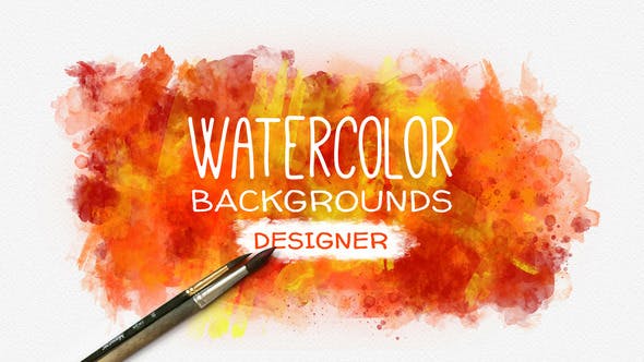 Watercolor Background Designer - 22850115 Download Videohive