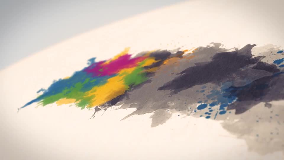 Watercolor & Ink Logo Reveal - Download Videohive 10032703