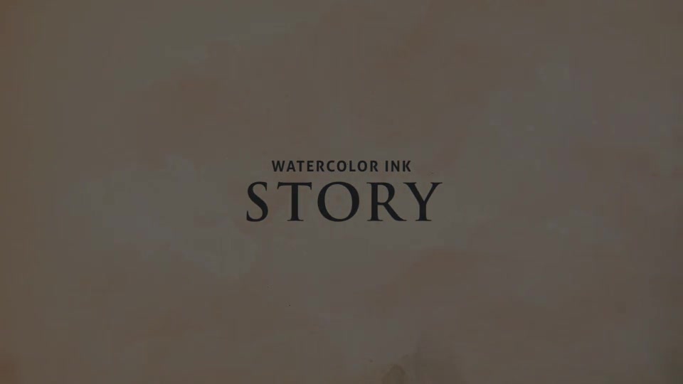 Watercolor Ink Story - Download Videohive 20375614