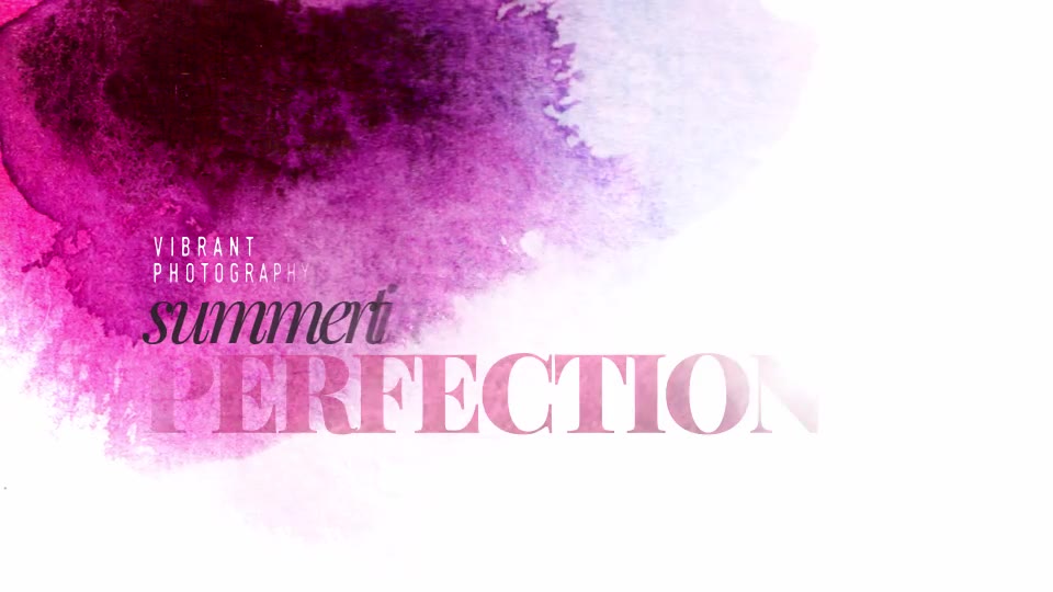 Watercolor Inks Typography Videohive 24177118 After Effects Image 3